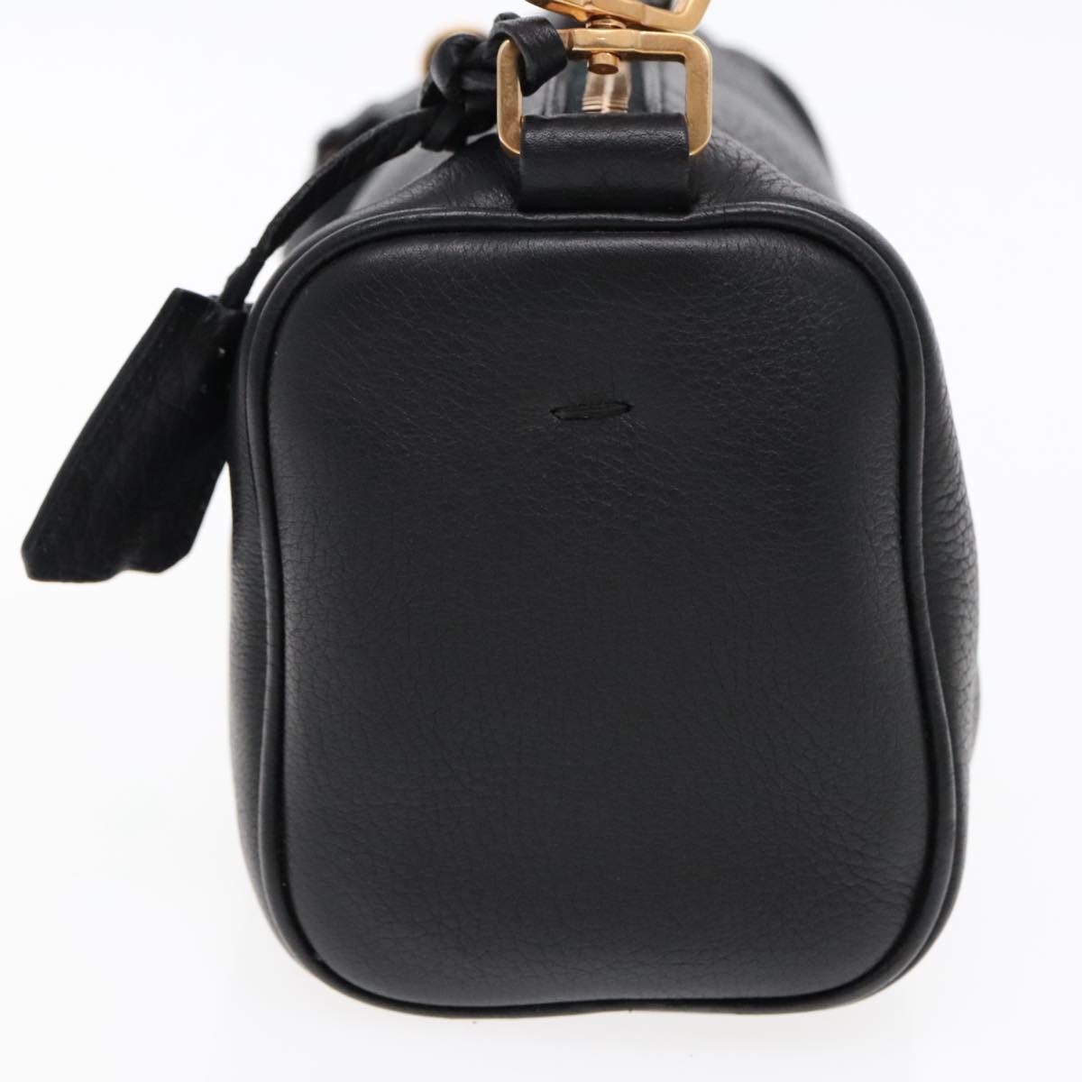 Luxury Prada Shoulder Bag Leather Black Gold  95900