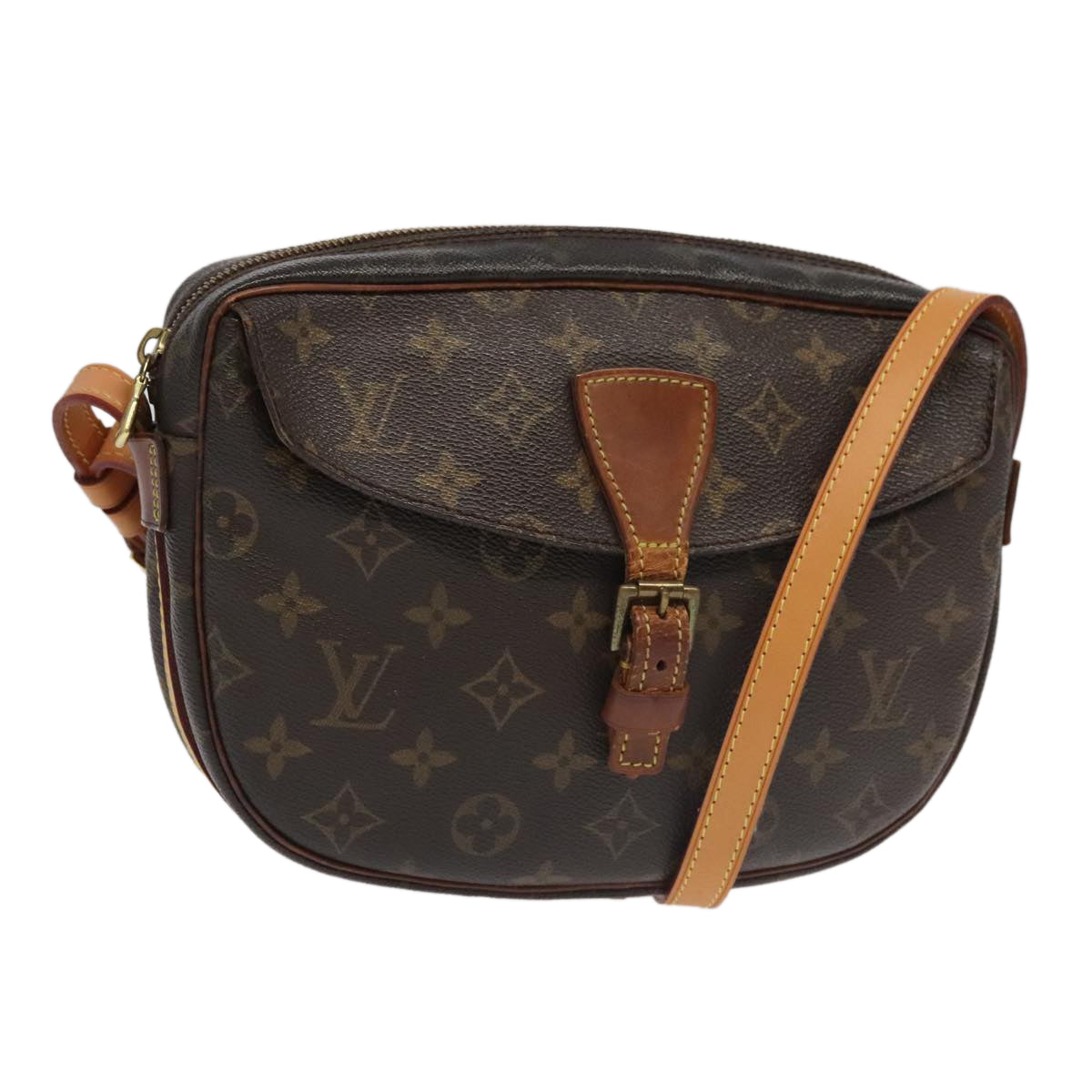 LOUIS VUITTON Monogram Jeune Fille MM Shoulder Bag M51226 LV 95909