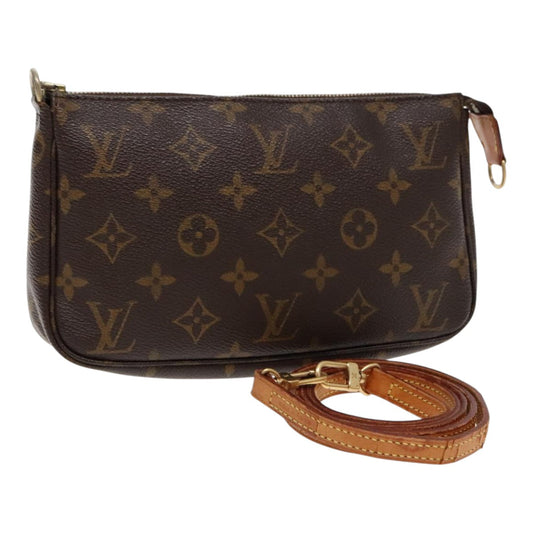 LOUIS VUITTON Monogram Pochette Accessoires Pouch M51980 LV 95920