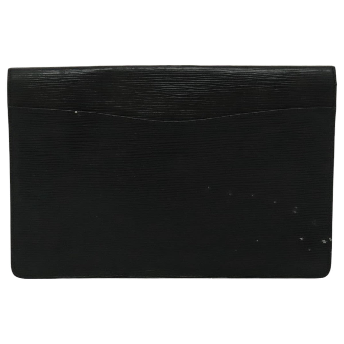 LOUIS VUITTON Epi Montaigne 27 Clutch Bag Black M52652 LV 95934