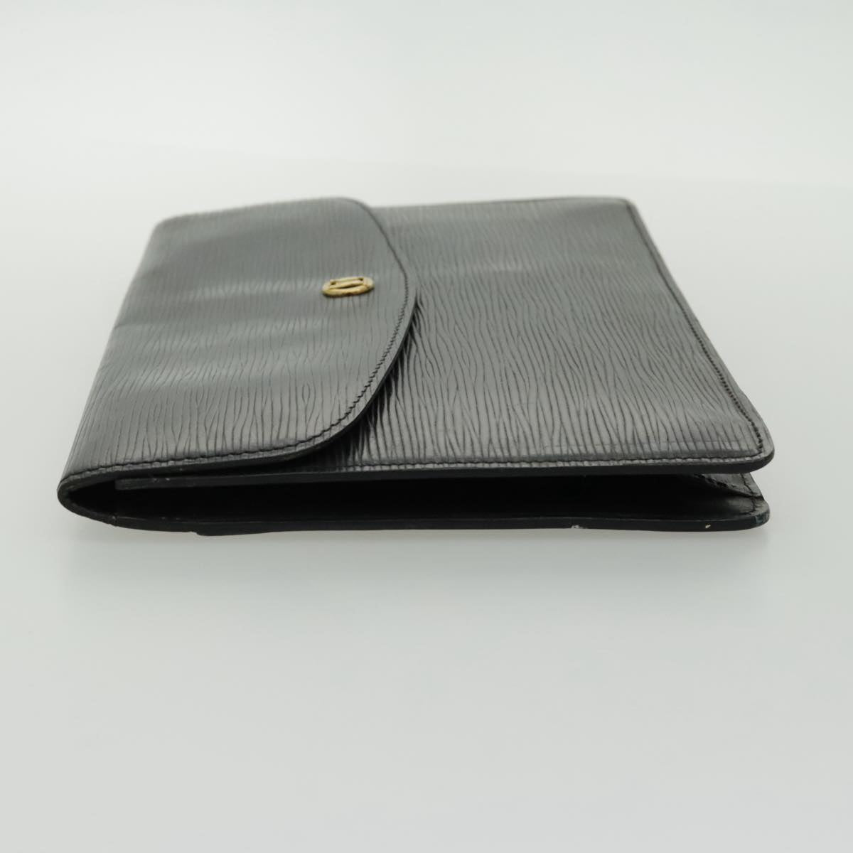 LOUIS VUITTON Epi Montaigne 27 Clutch Bag Black M52652 LV 95934