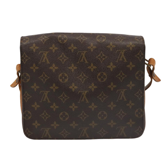 LOUIS VUITTON Monogram Cartouchiere GM Shoulder Bag M51252 LV 95943
