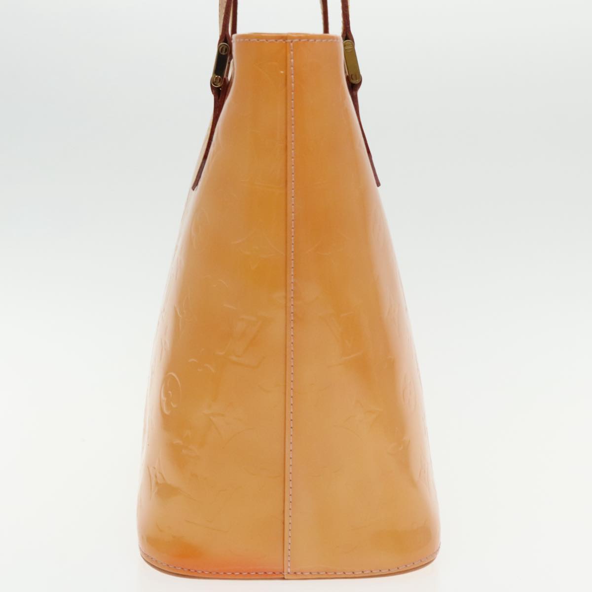 LOUIS VUITTON Monogram Vernis Houston Bag Marshmallow Pink M91302 LV 95947