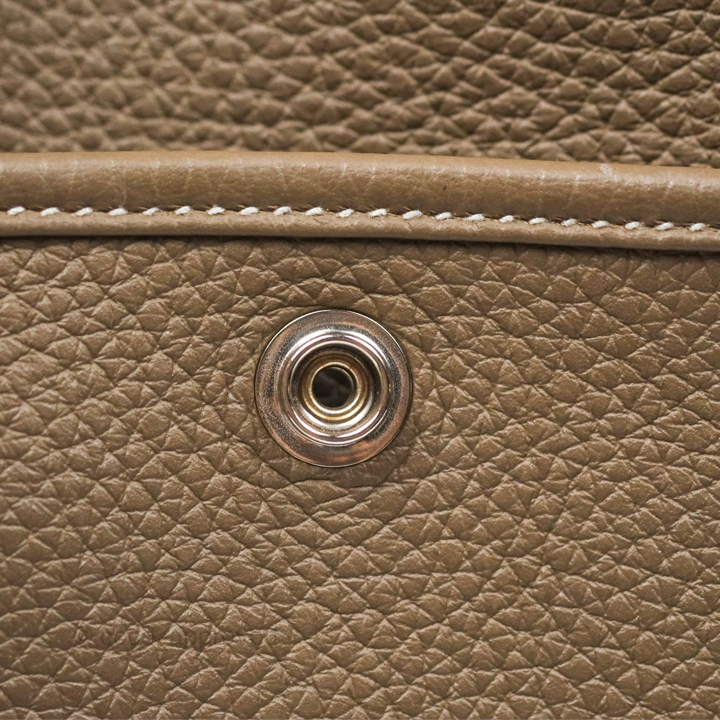 Hermes Evelyne III 29 Etoupe 18 Clemence Palladium Hardware