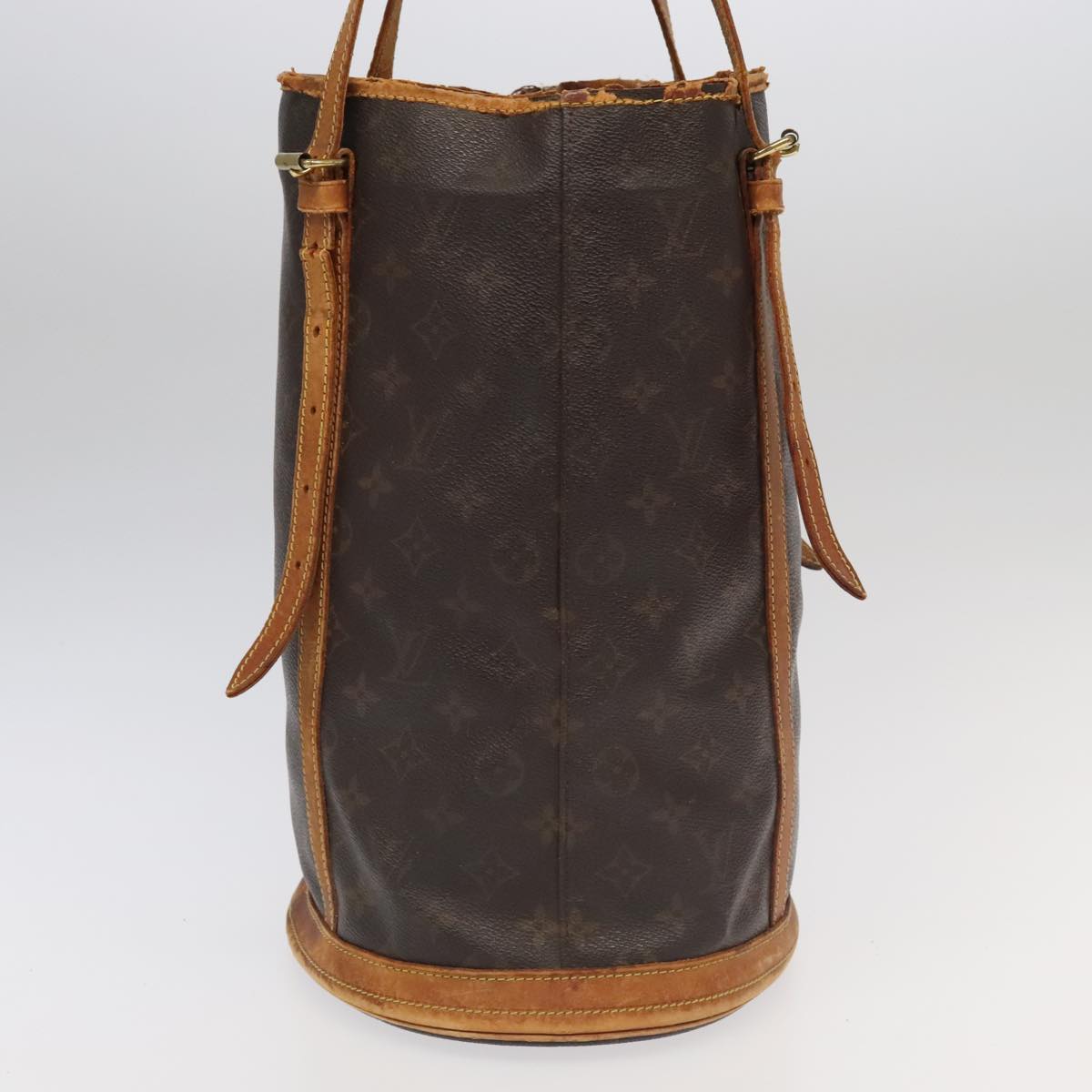 LOUIS VUITTON Monogram Bucket GM Shoulder Bag M42236 LV 95968