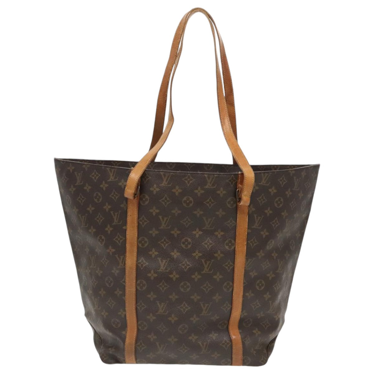 LOUIS VUITTON Monogram Sac Shopping GM Tote Bag M51110 LV 95972