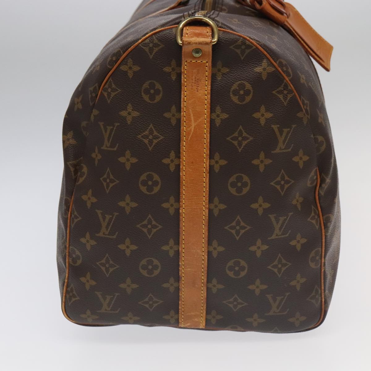 LOUIS VUITTON Monogram Keepall Bandouliere 55 Boston Bag M41414 LV 95973
