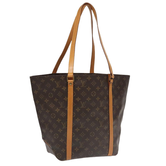 LOUIS VUITTON Monogram Sac Shopping Tote Bag M51108 LV 95975