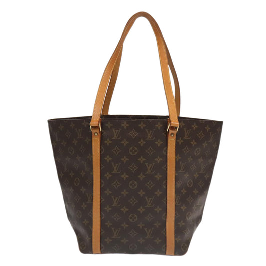 LOUIS VUITTON Monogram Sac Shopping Tote Bag M51108 LV 95975