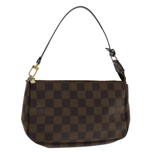 LOUIS VUITTON Damier Ebene Pochette Accessoires Pouch N41206 LV 95986