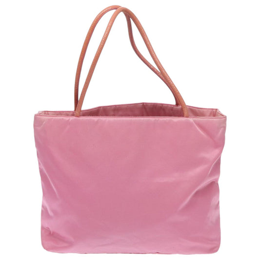 Luxury Prada Tote Bag Nylon Pink Gold  95997