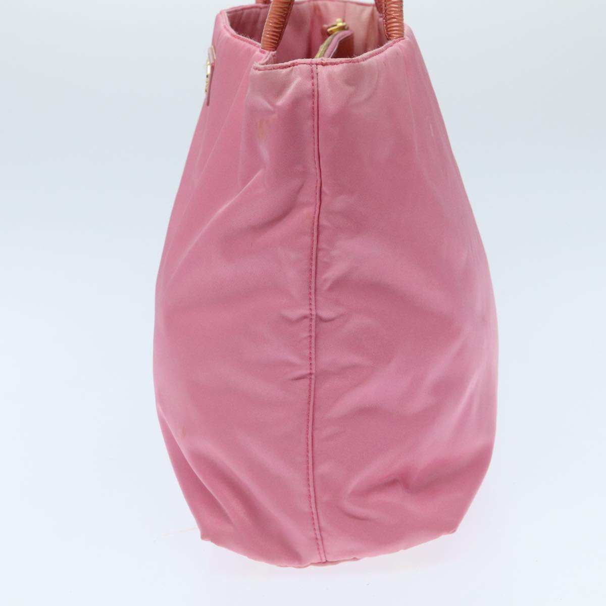 Luxury Prada Tote Bag Nylon Pink Gold  95997