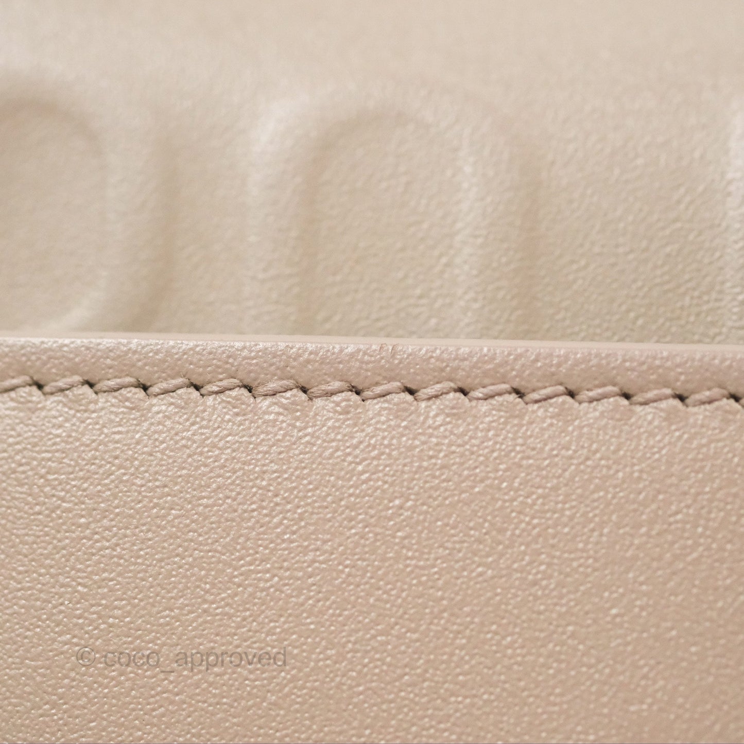 Christian Dior Bobby East-West Bag Calfskin Beige