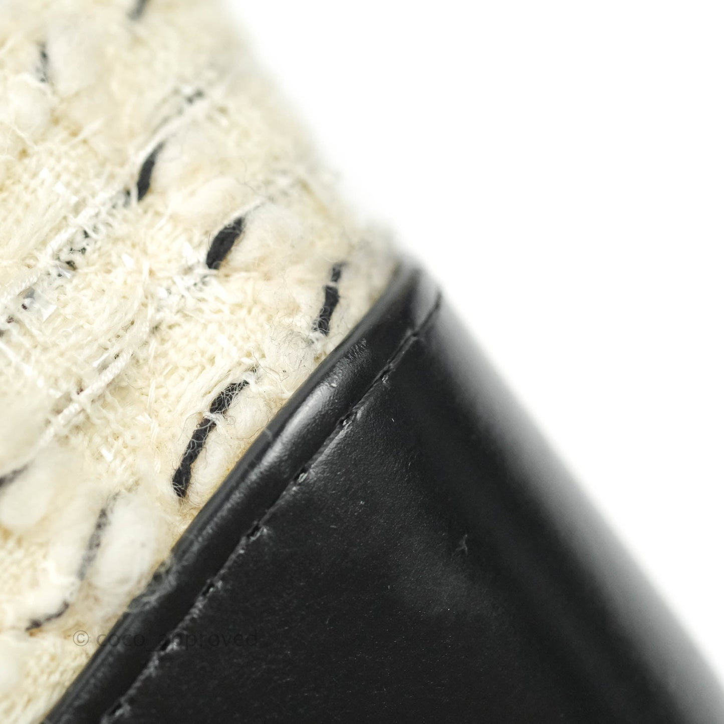 Chanel Medium Gabrielle Tweed Aged Calfskin Backpack in Cream Black
