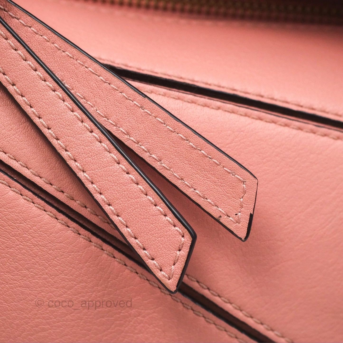 Loewe Small Puzzle Bag Pink Calfskin