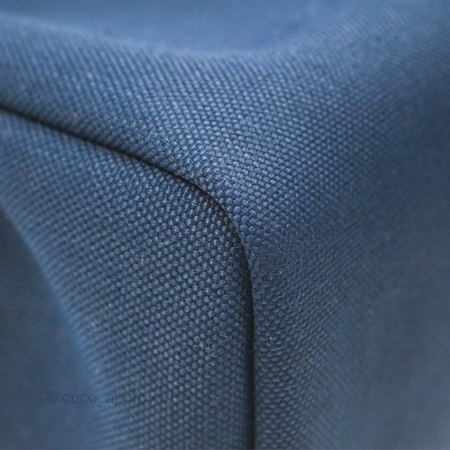 Hermès Herbag Zip 31 Bleu Marine/ Rouge Sellier Canvas Palladium Hardware