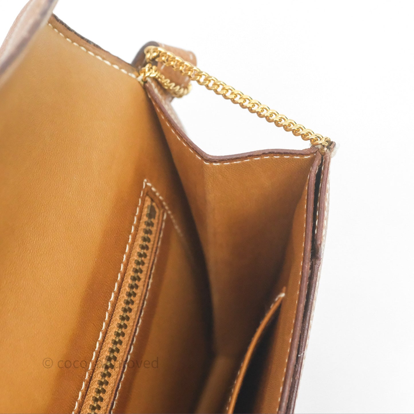 Hermès Vintage Lydie Gold Bag Gold Hardware