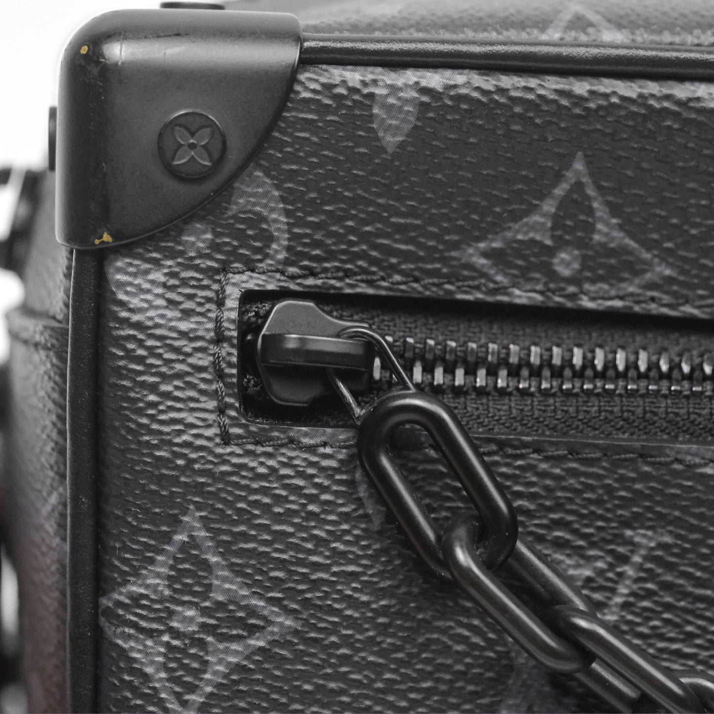 Louis Vuitton Mini Soft Trunk Monogram Eclipse Canvas