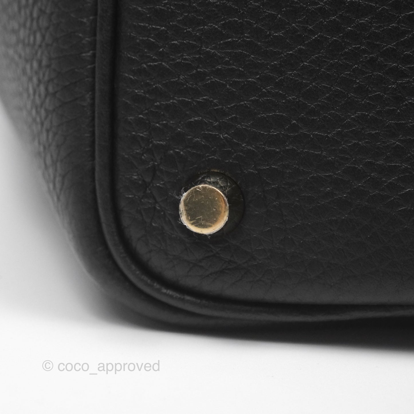 Hermès Picotin Lock 18 Noir 89 Taurillon Clemence Gold Hardware