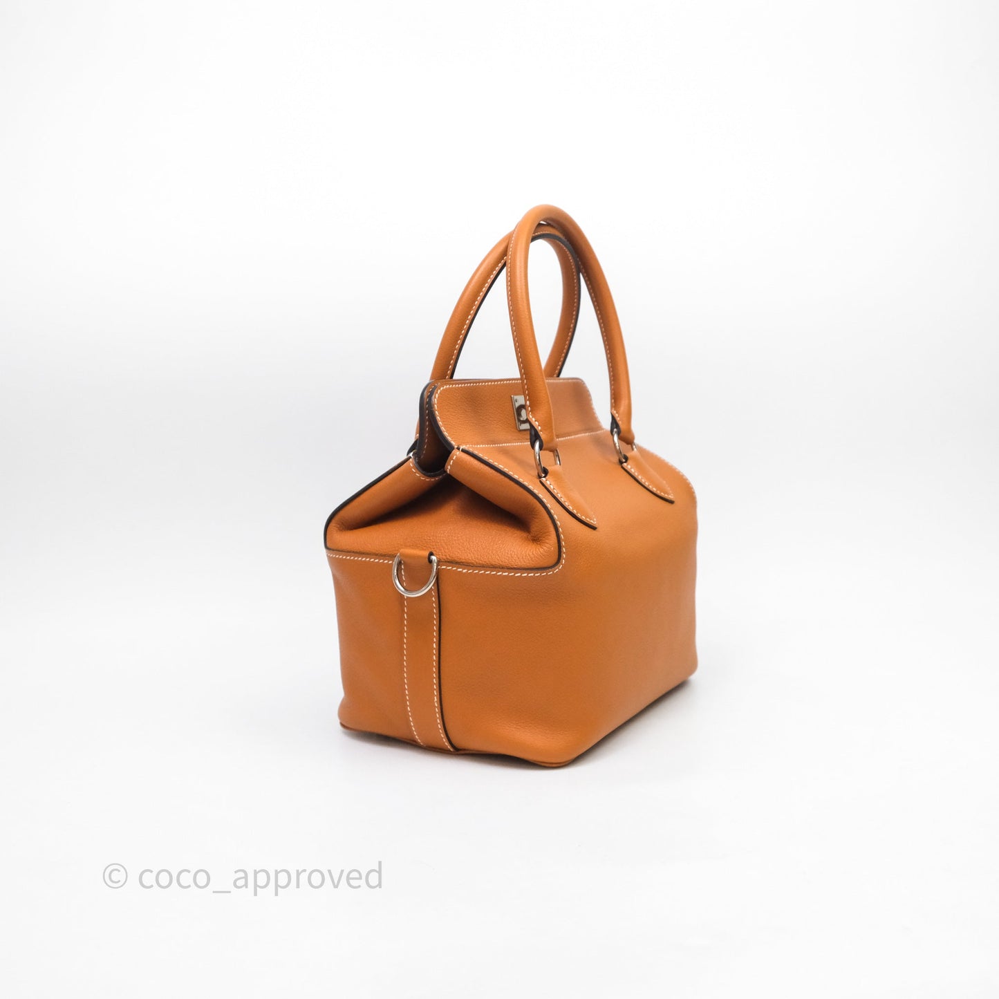 Hermès ToolBox 20 Gold 37 Evercolor Palladium Hardware