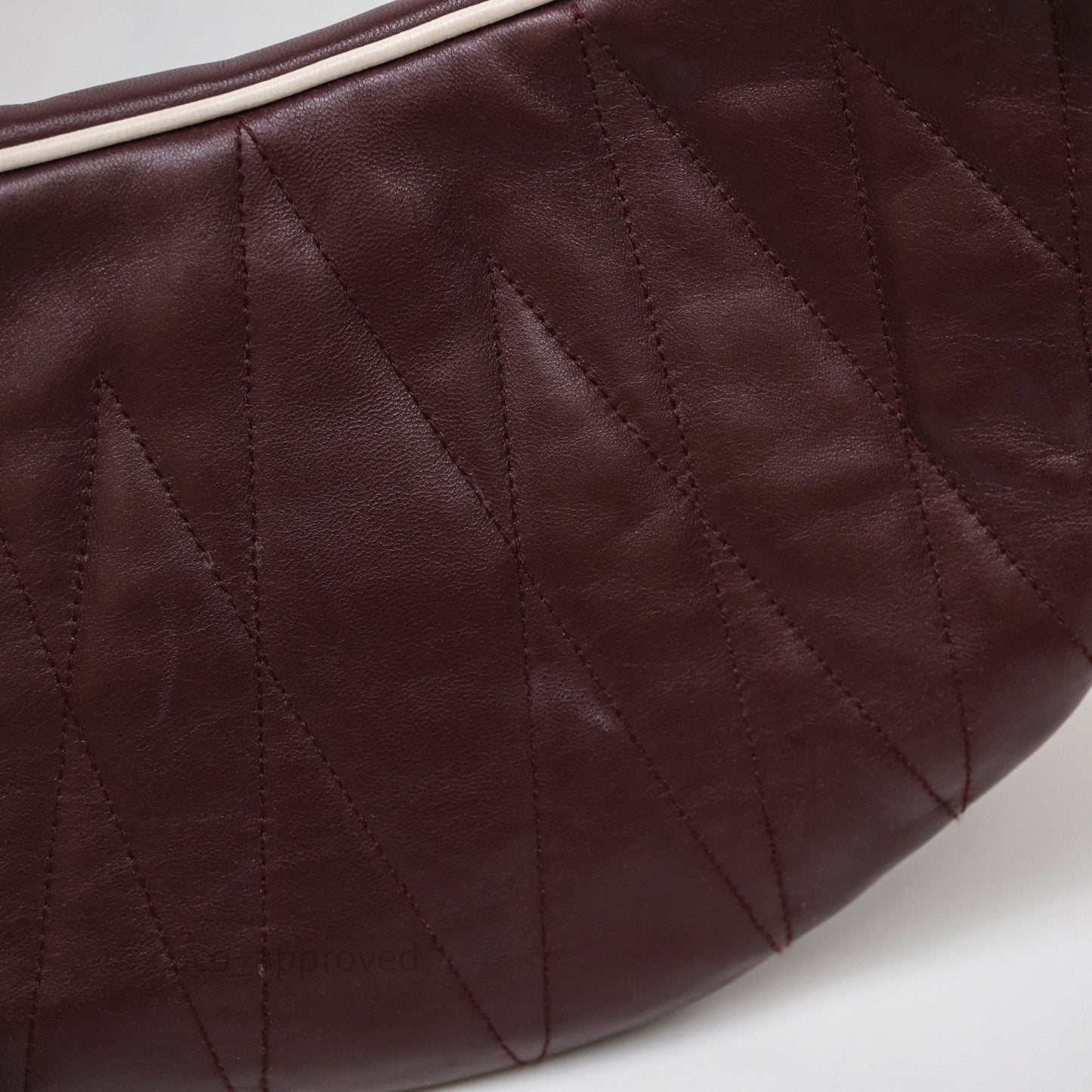 Miu Miu Bumbag Burgundy/Pink Gold Hardware