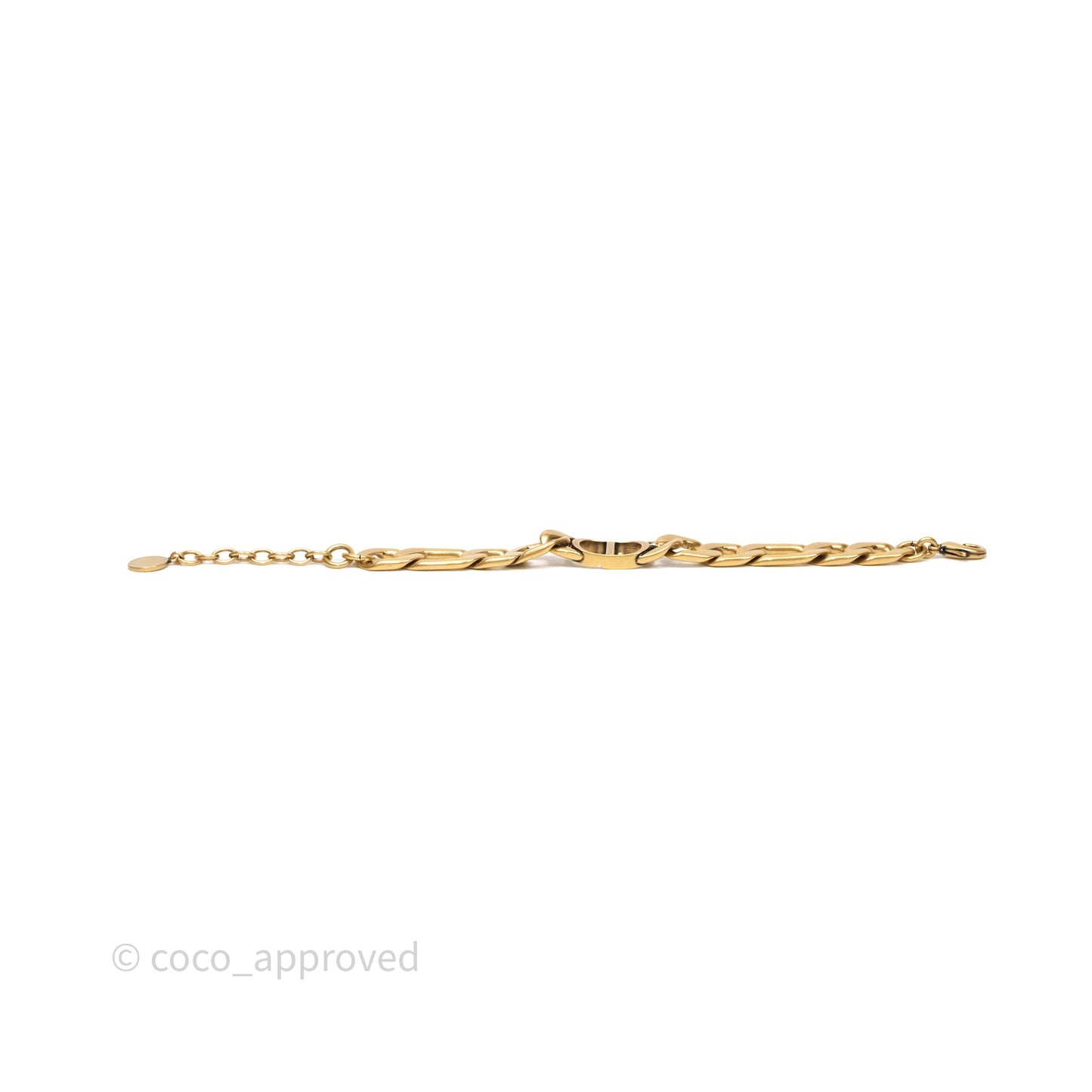 Christian DIor 30 Montaigne Bracelet Gold Tone
