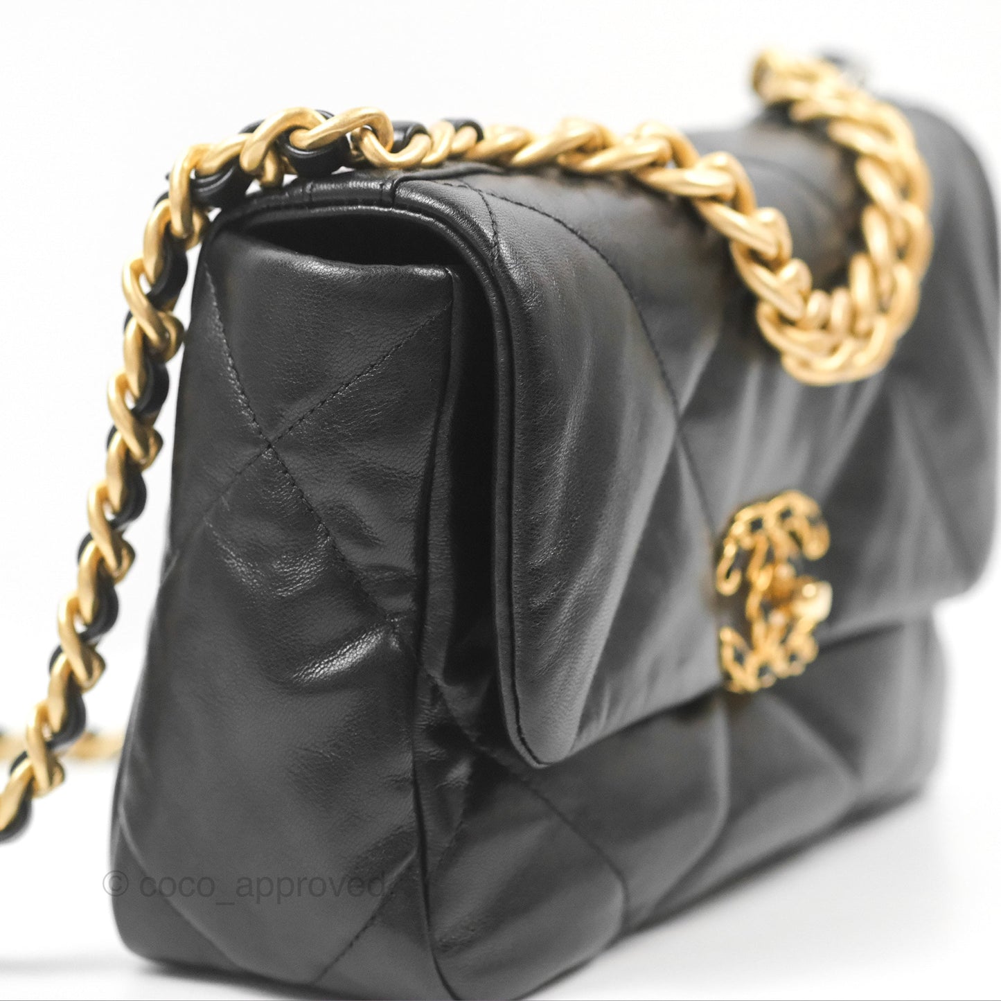 Chanel 19 Small Black Mixed Hardware