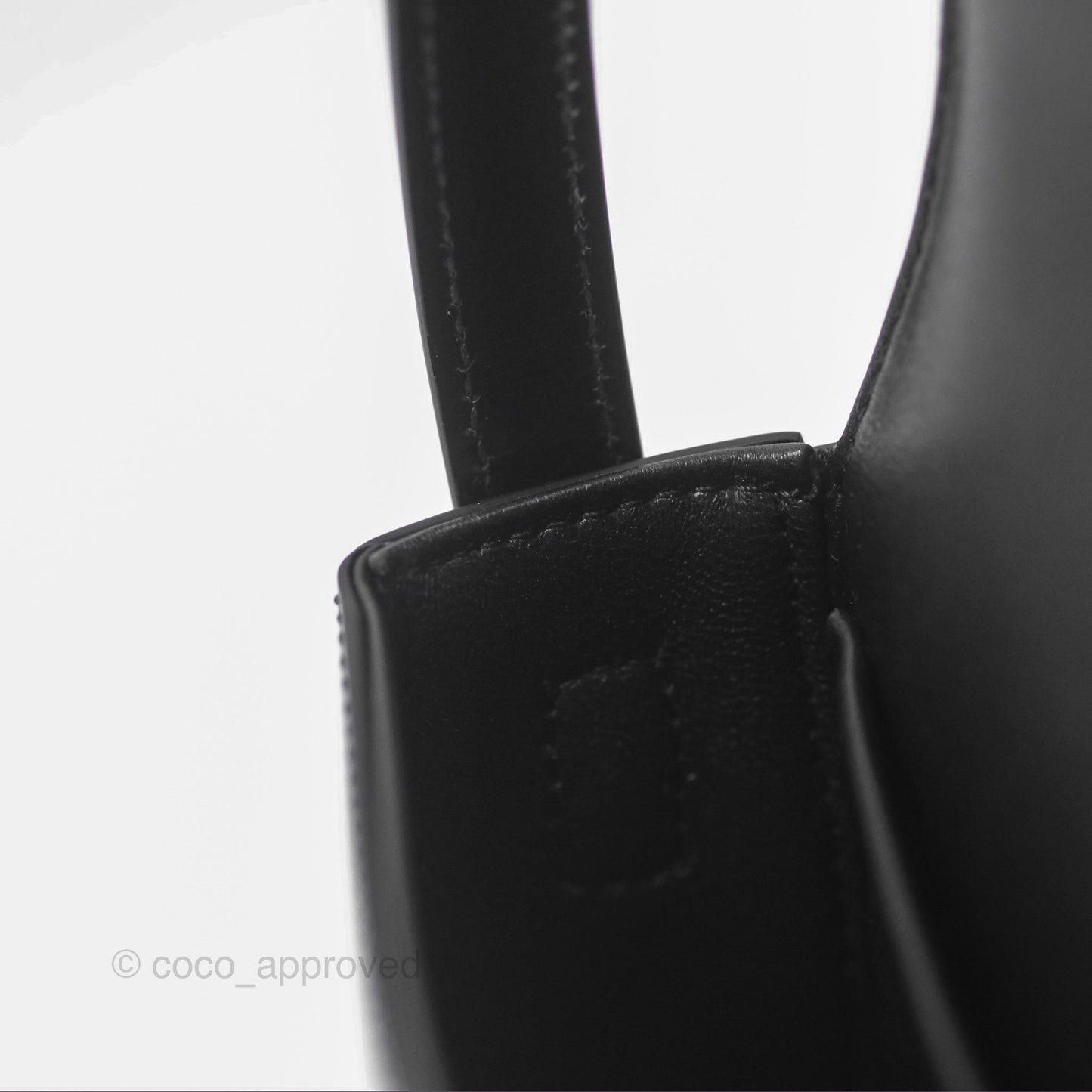 Celine Triomphe Shoulder Bag Black Calfskin