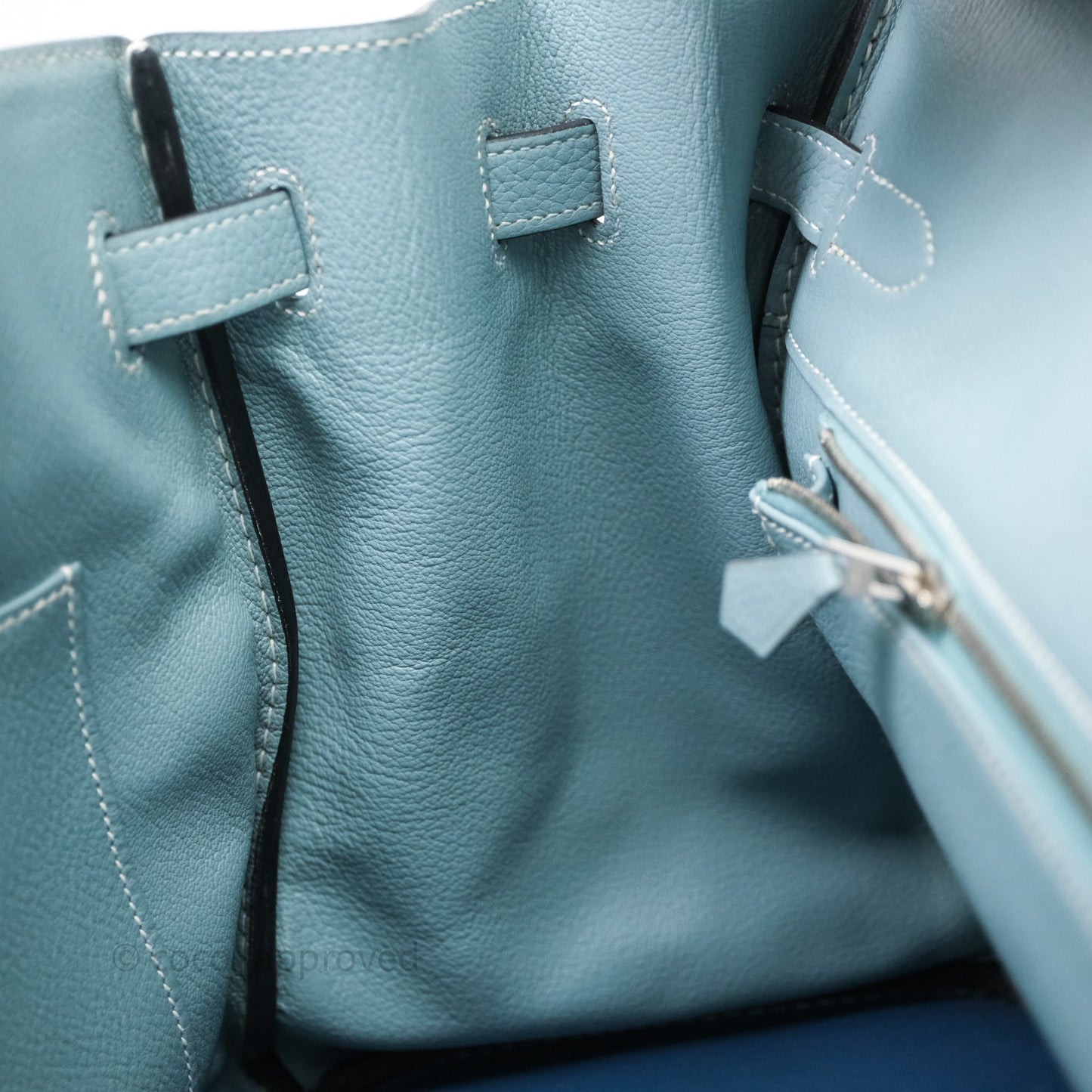 Hermès Birkin 35 Bleu de Prusse 7P Togo Palladium Hardware