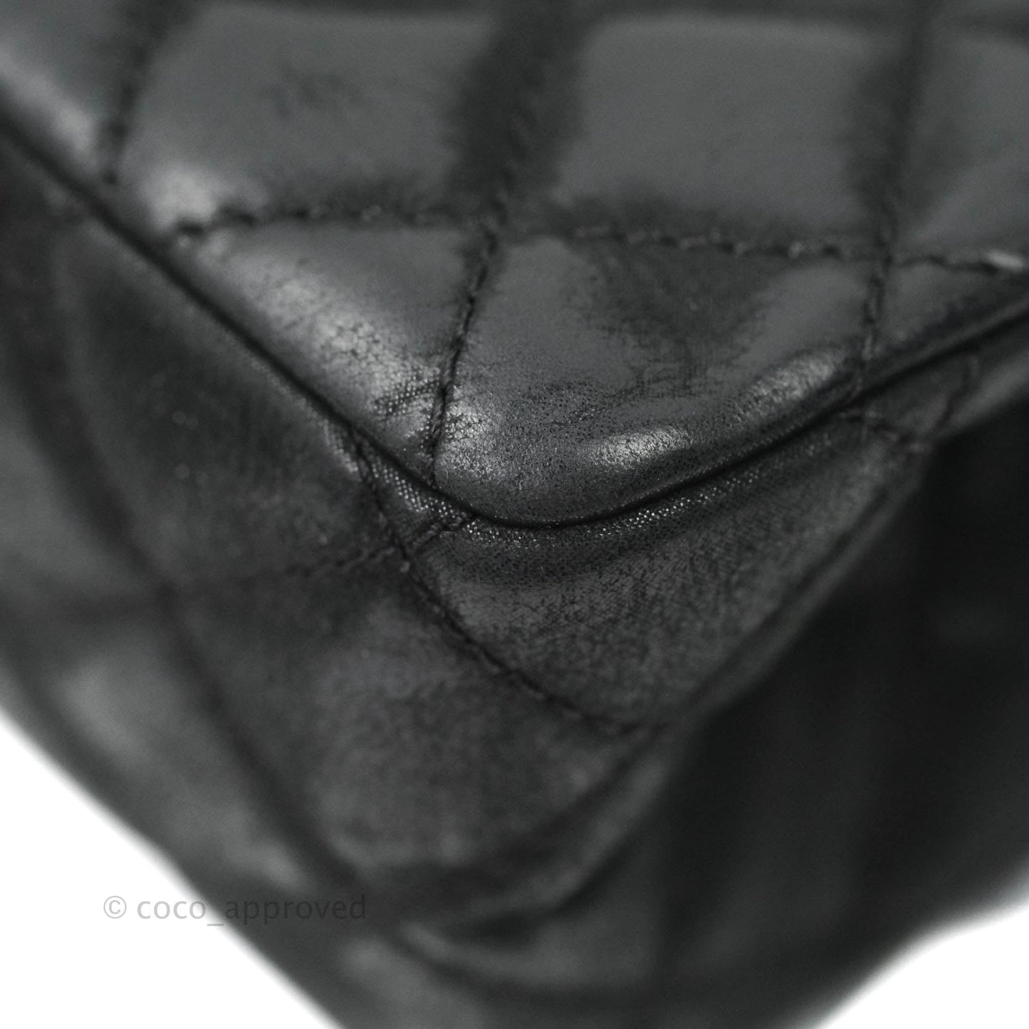 Chanel Reissue Quilted Aged Calfskin Black Ruthenium Hardware 226