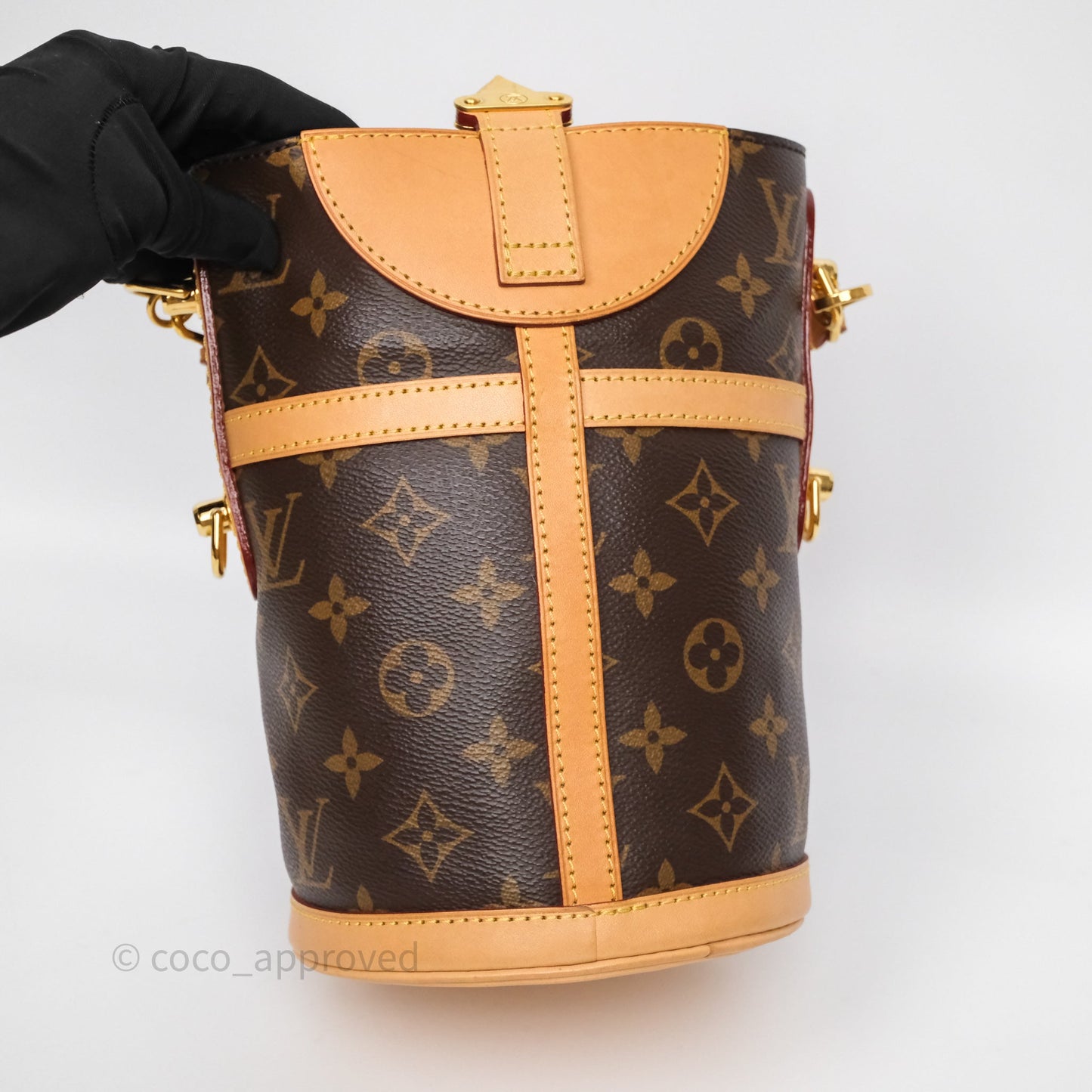 Louis Vuitton Duffle Bucket Bag Monogram Canvas