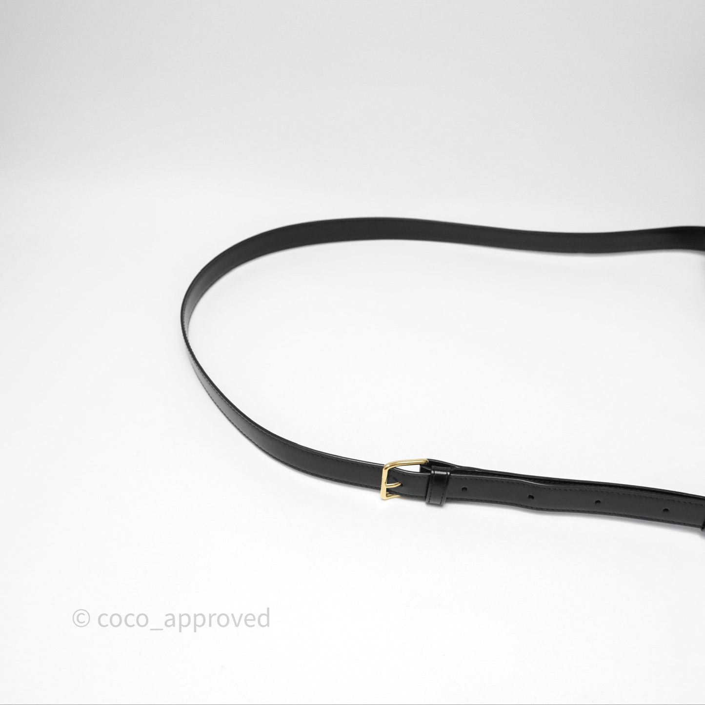 Celine Medium Triomphe Black Shiny Calfskin