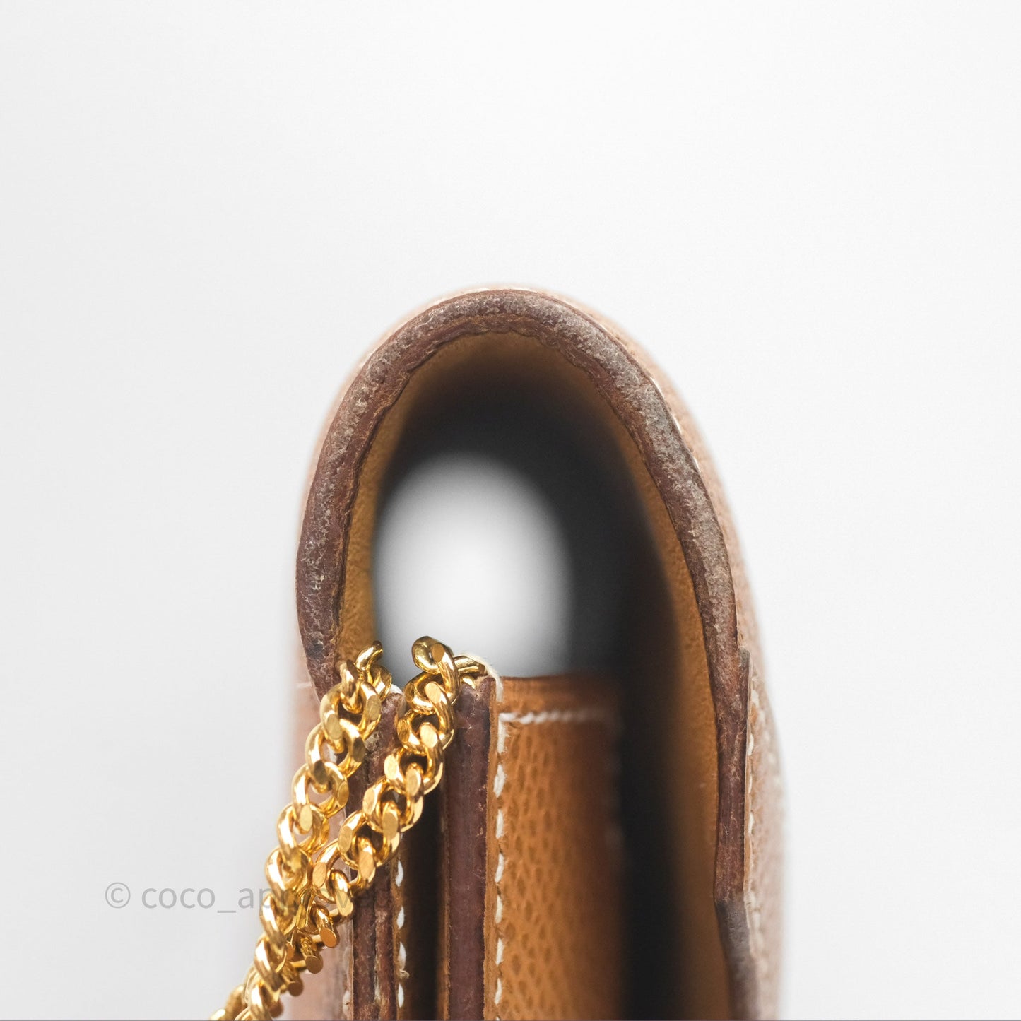 Hermès Vintage Lydie Gold Bag Gold Hardware