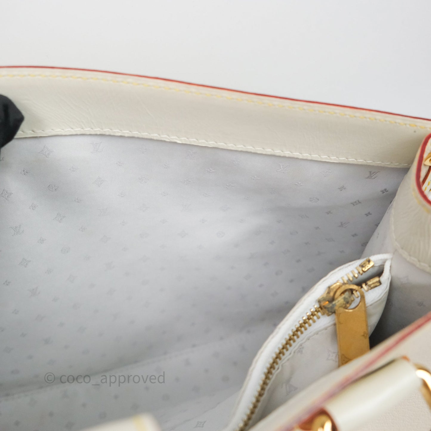 Louis Vuitton Le Fabuleux Bag White Suhali