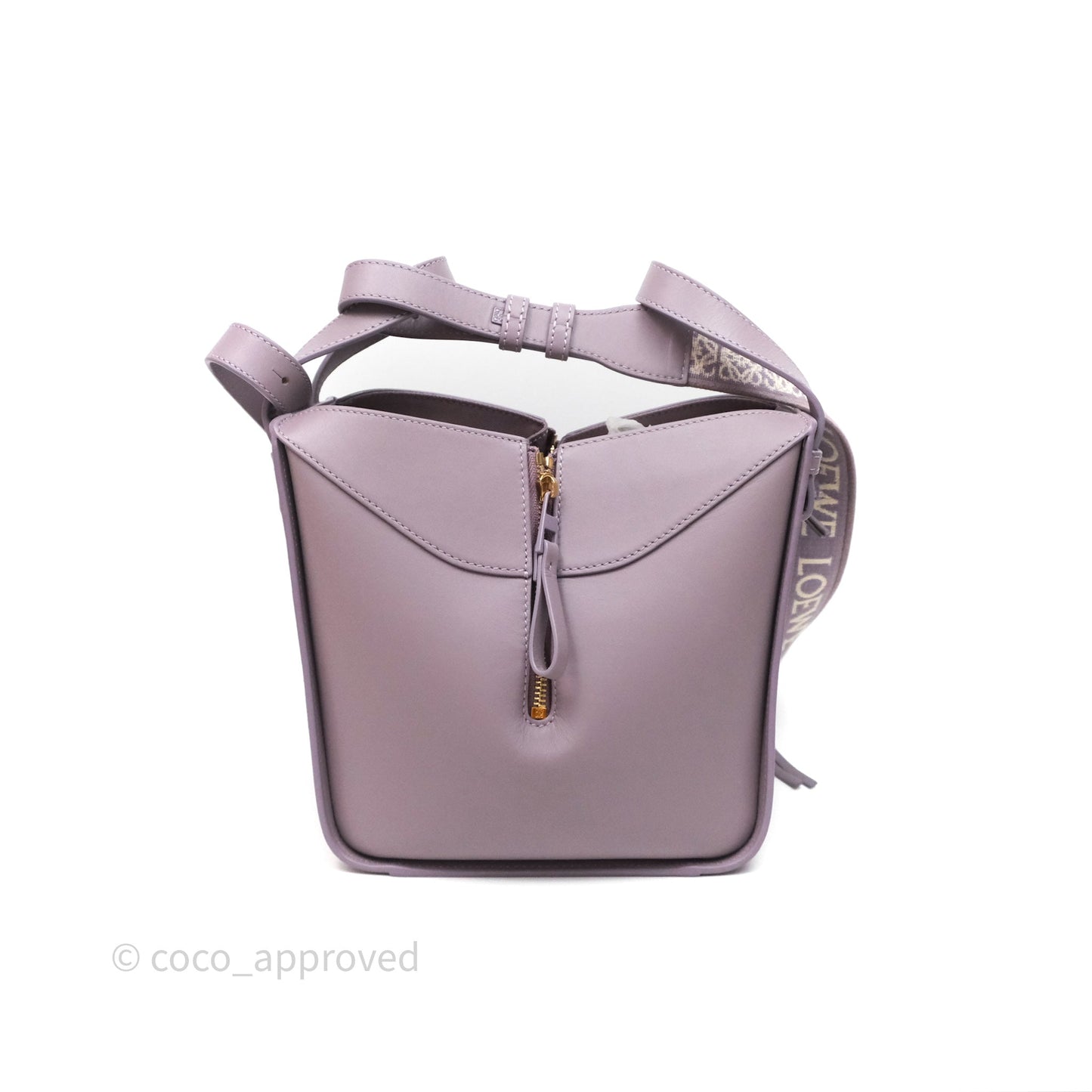 Loewe Small Hammock Shoulder Bag Calfskin Purple