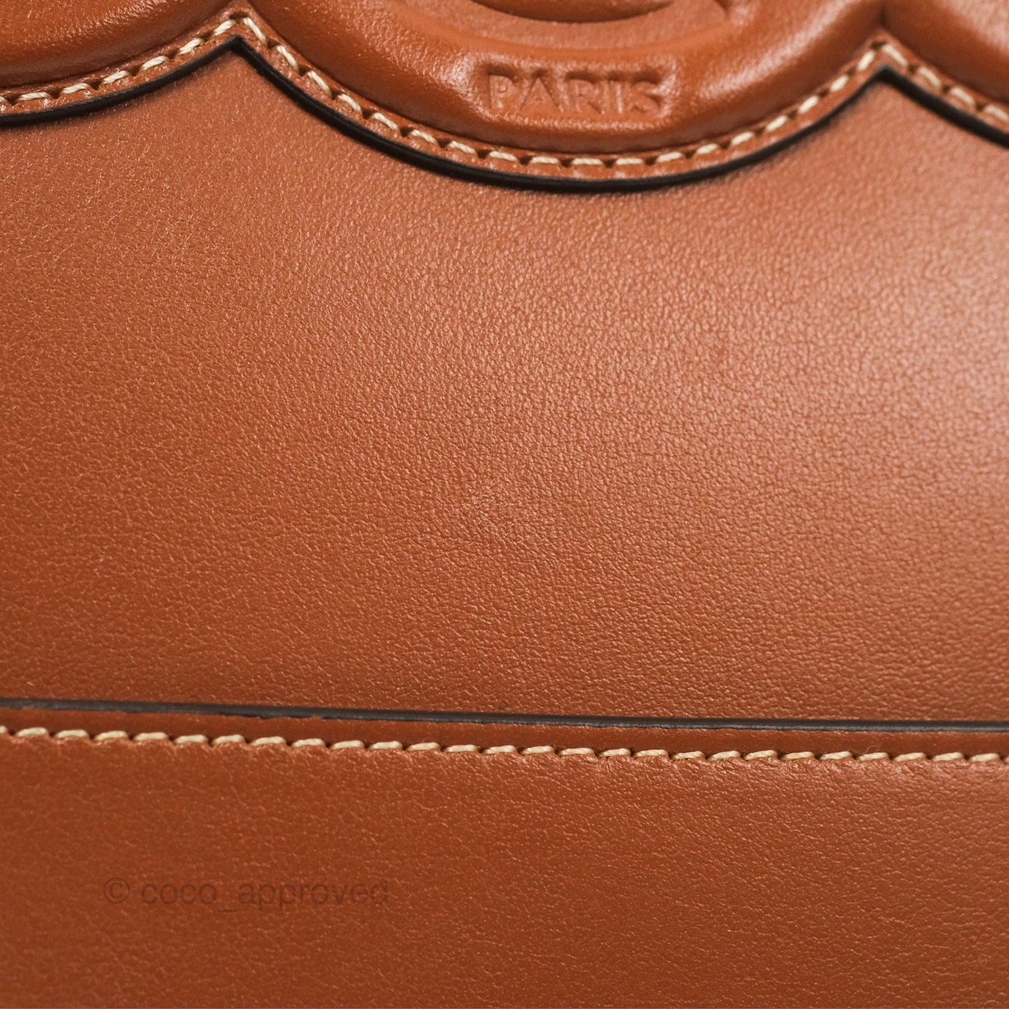Celine Small Bucket Cuir Triomphe in Calfskin Tan