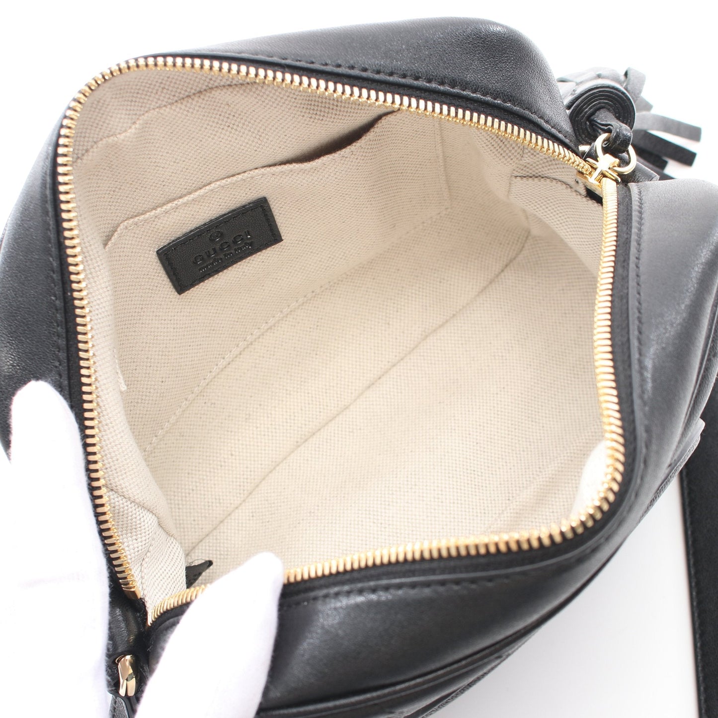 Luxury Gucci Trending 2025 Luxury Gucci Trending 2025 Blondie Shoulder bag Leather Black