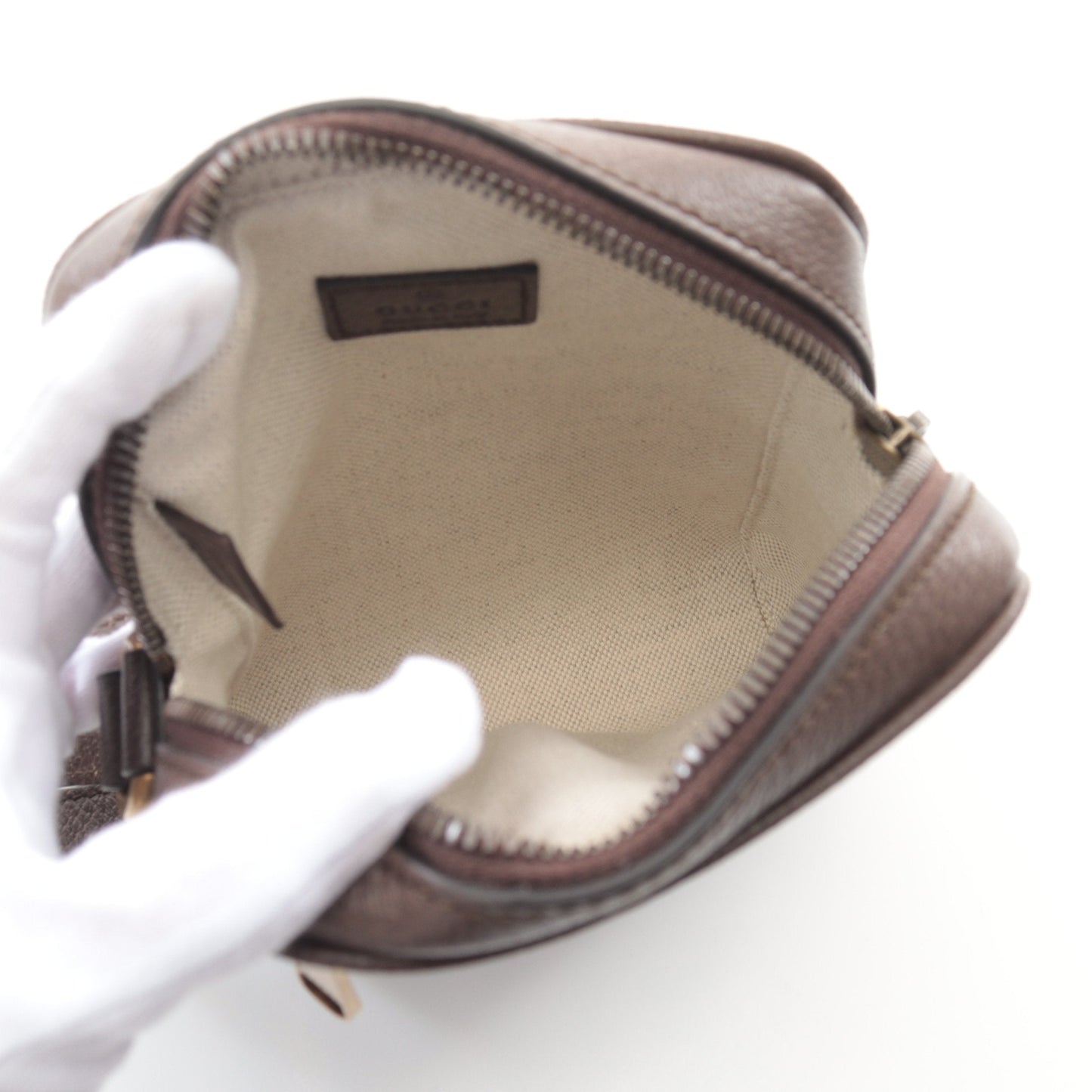 Luxury Gucci Trending 2025 Ophidia GG Supreme Shoulder bag PVC Leather Beige Dark brown Multicolor