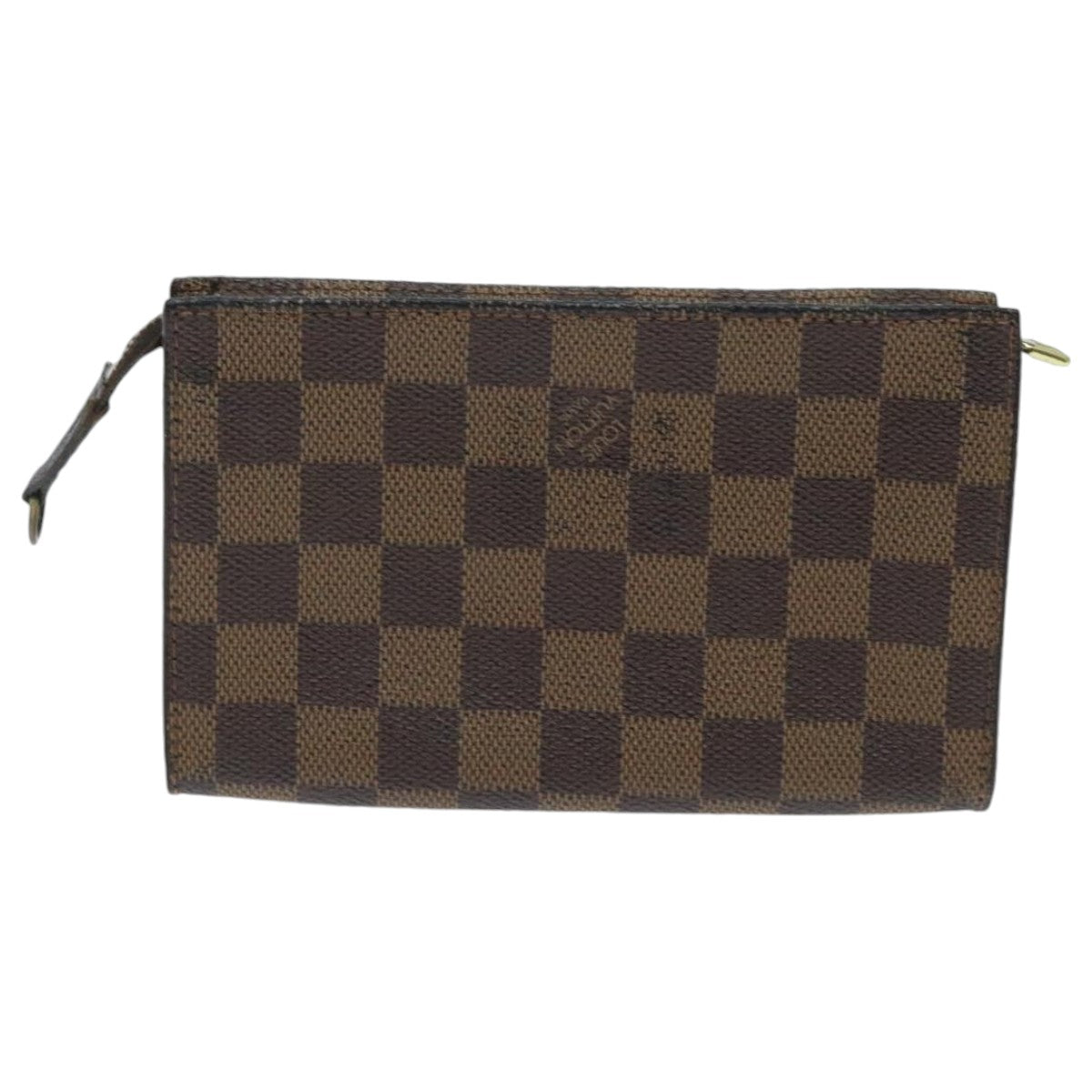 LOUIS VUITTON Damier Ebene Marais Pouch LV 96015