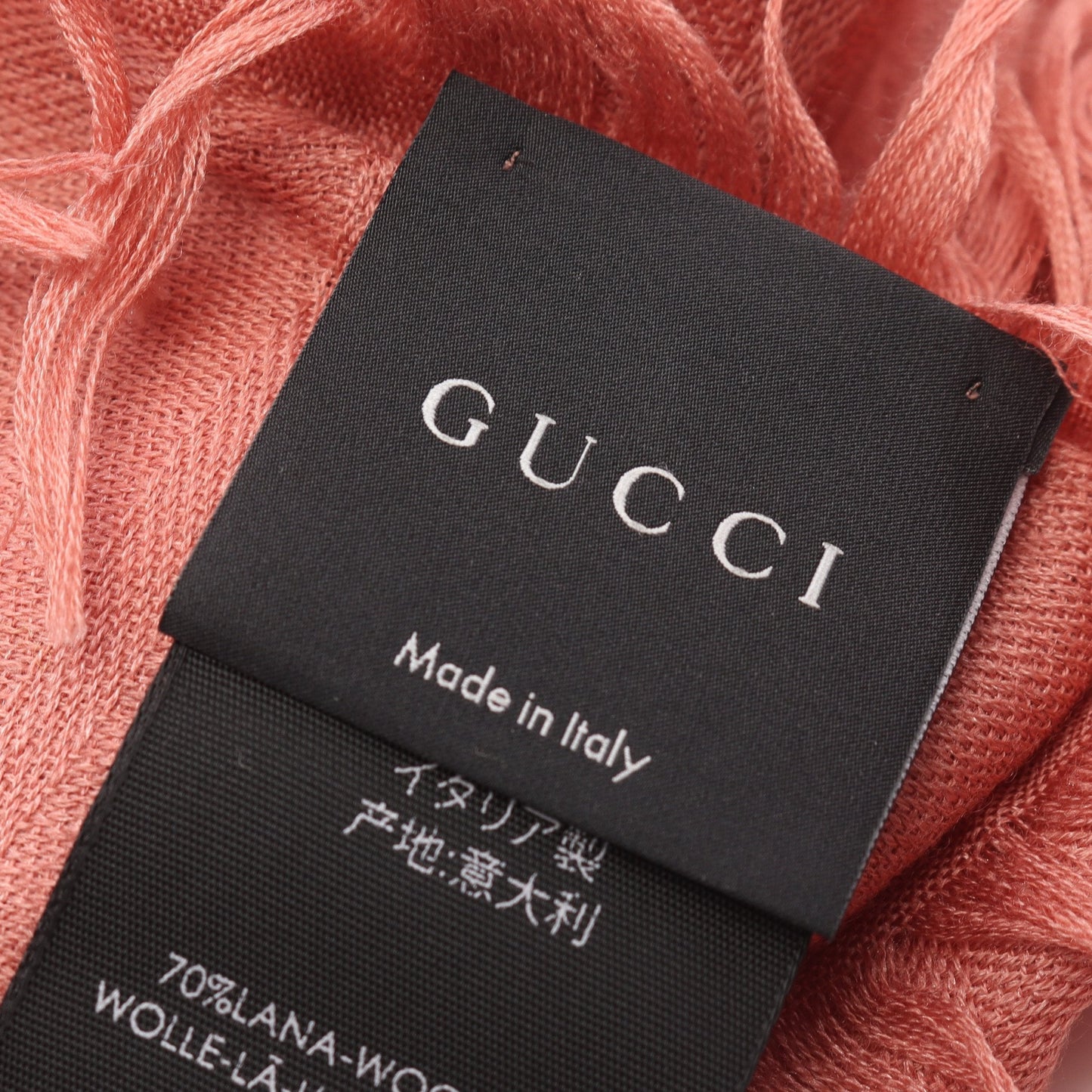 Luxury Gucci Trending 2025 GG pattern Stall Wool Silk Pink