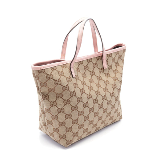 Luxury Gucci Trending 2025 Children's Zoo Papagallo GG canvas Handbag Tote bag Canvas PVC Leather Beige Pink Kids