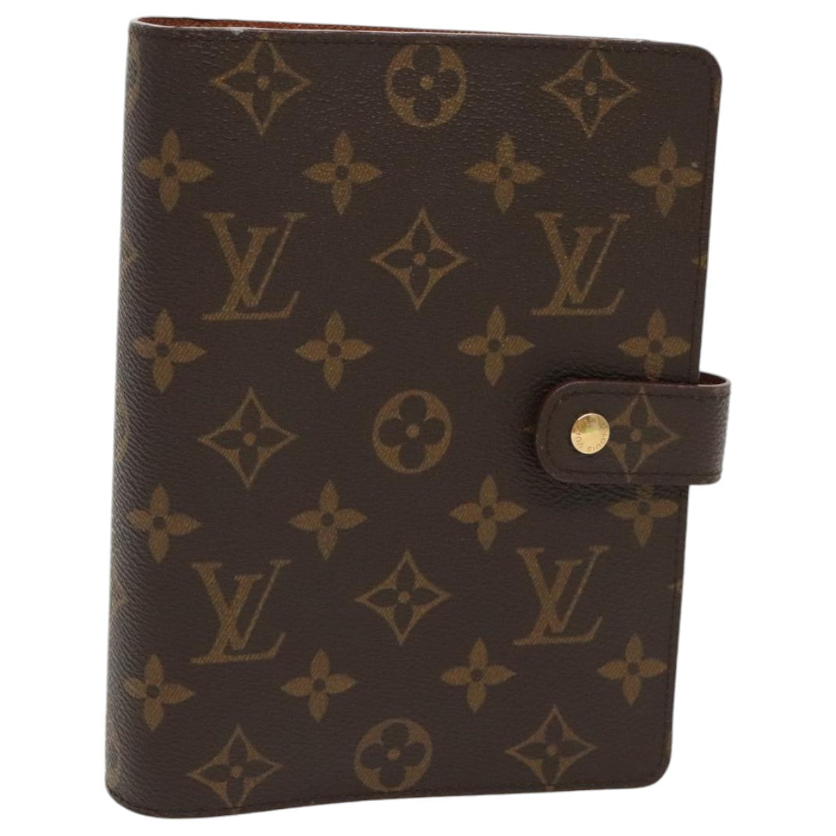 LOUIS VUITTON Monogram Agenda MM Day Planner Cover R20105 LV 96097