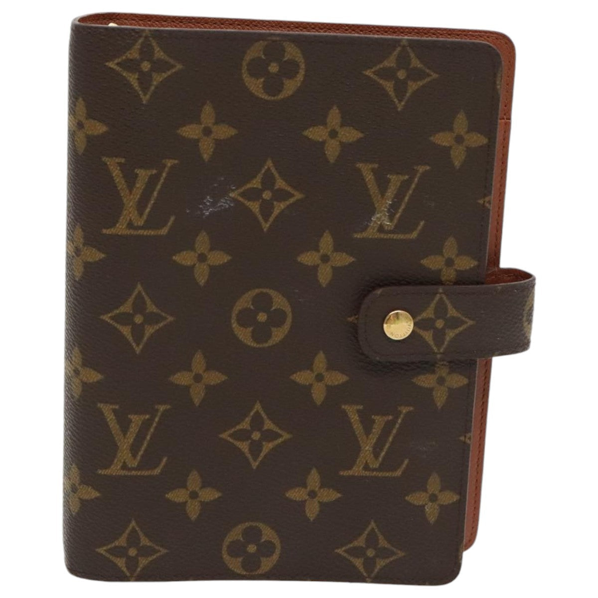 LOUIS VUITTON Monogram Agenda MM Day Planner Cover R20105 LV 96098