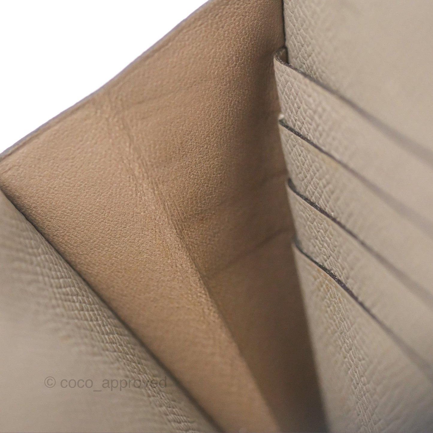 Hermès Kelly Wallet Gris Asphalte M8 Epsom Gold Hardware