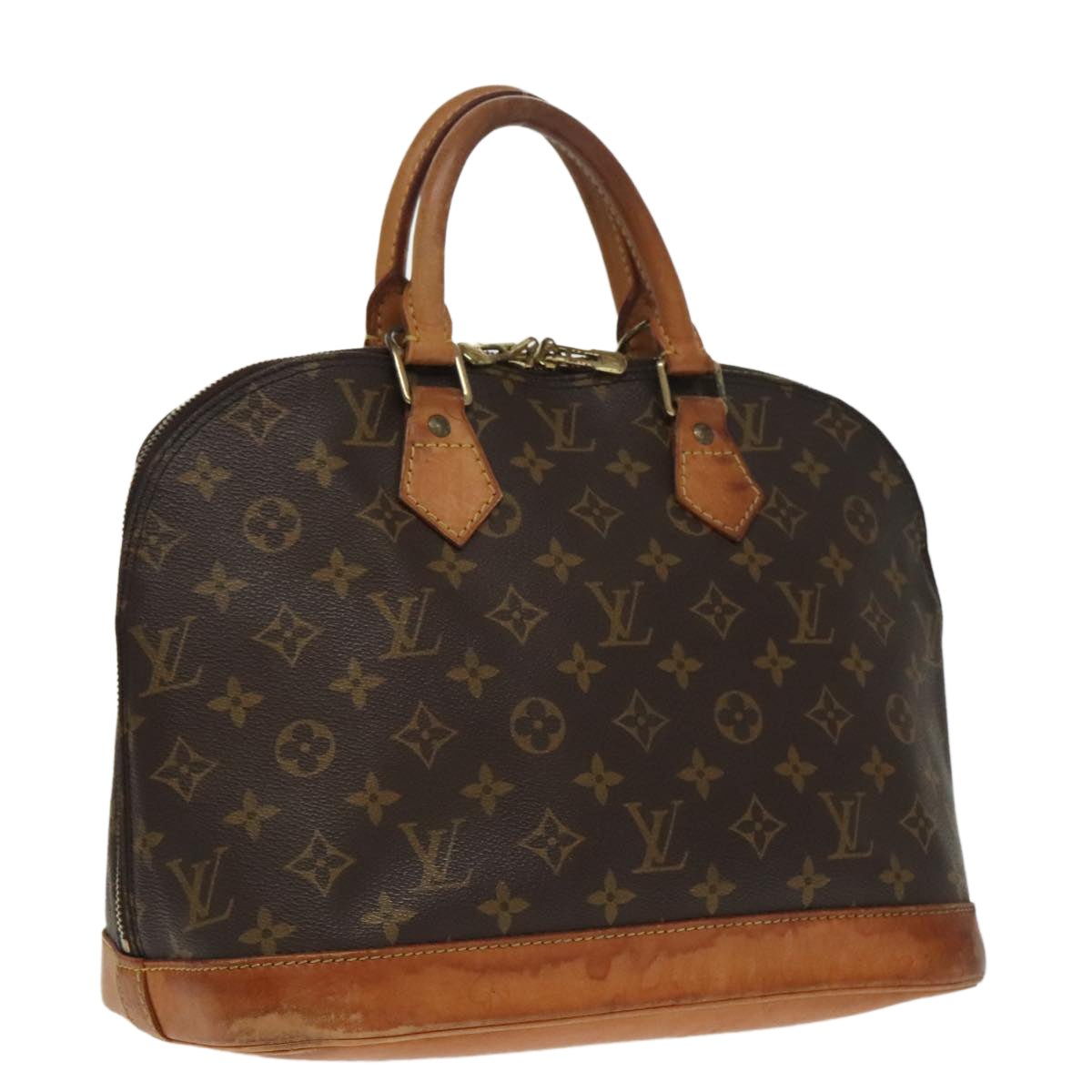 LOUIS VUITTON Monogram Alma Hand Bag M51130 LV 96107