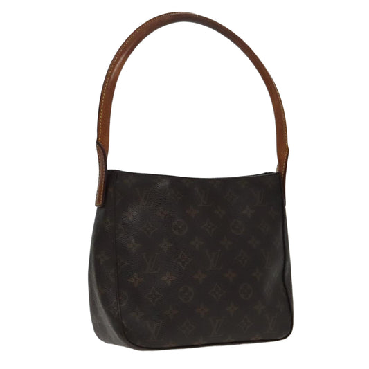 LOUIS VUITTON Monogram Looping MM Shoulder Bag M51146 LV 96108