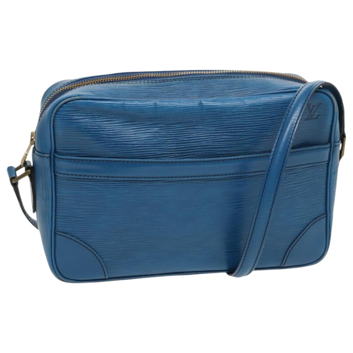 LOUIS VUITTON Epi Trocadero 27 Shoulder Bag Blue M52315 LV 96109