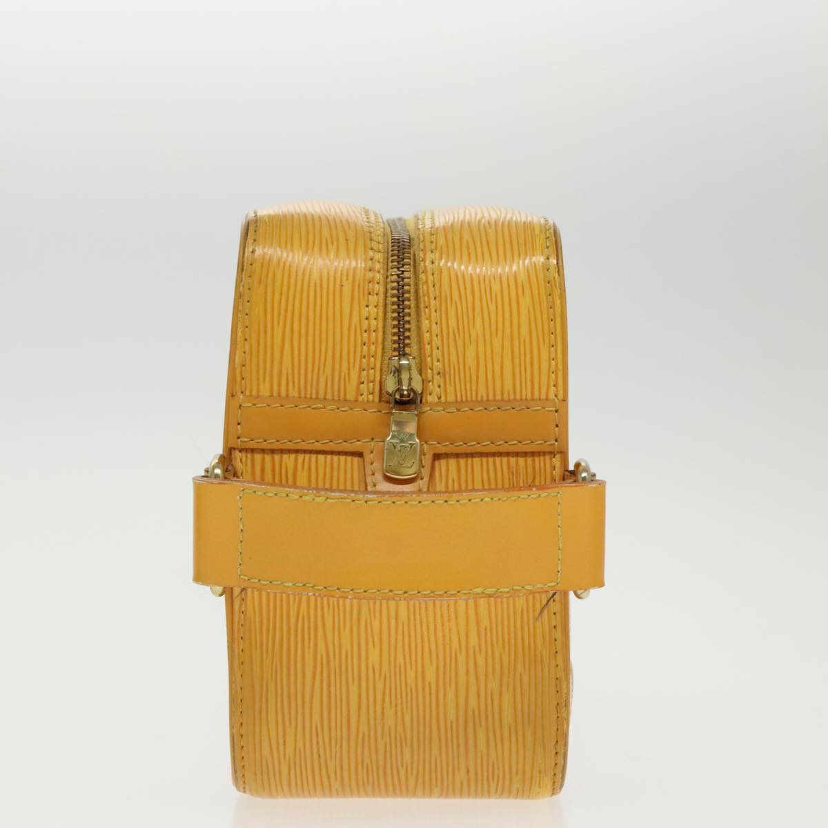 LOUIS VUITTON Epi Clutch Bag SPO Yellow LV 96111