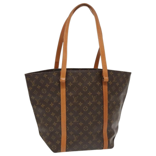 LOUIS VUITTON Monogram Sac Shopping Tote Bag M51108 LV 96116