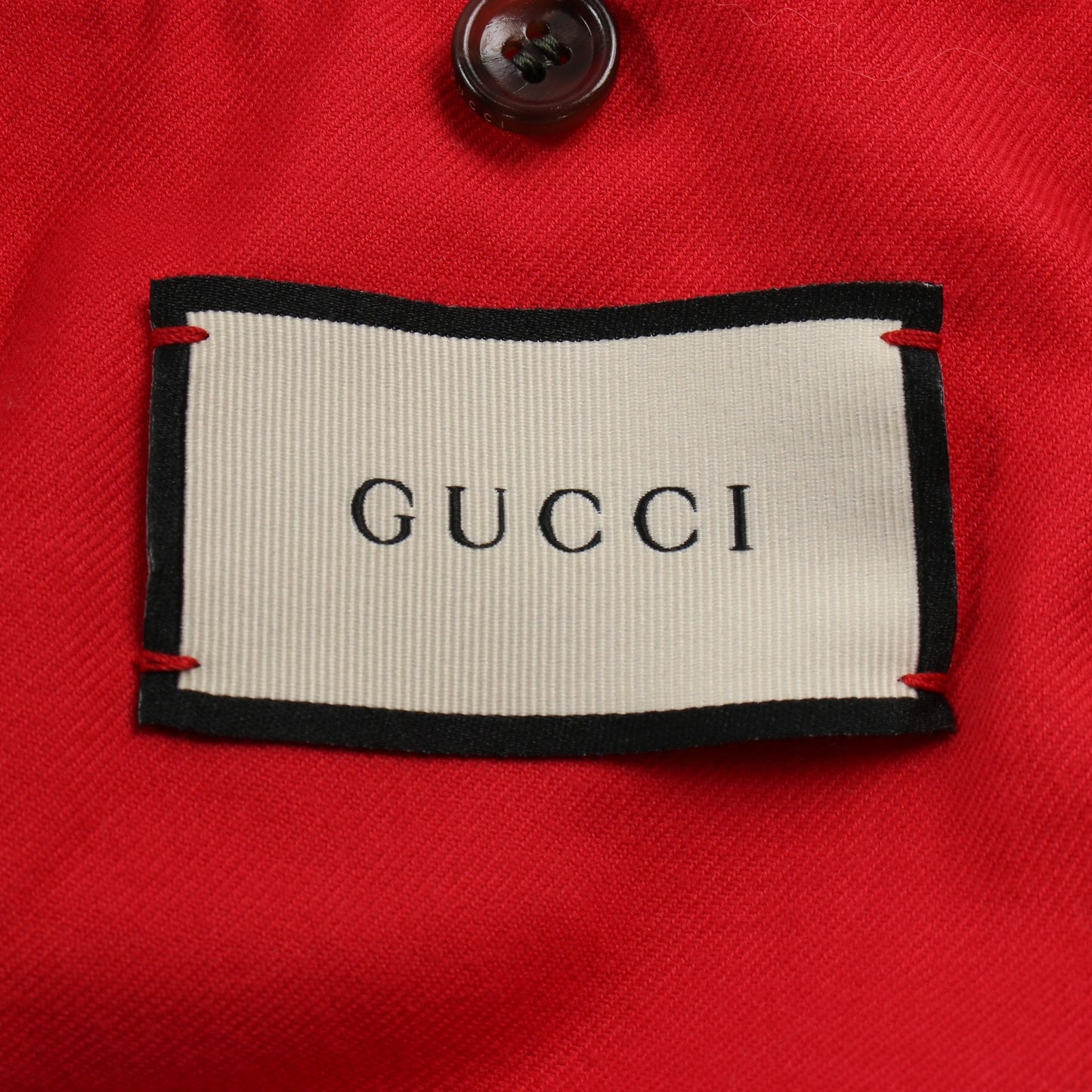 Luxury Gucci Trending 2025 Interlocking G Military jacket Back embroidery Cotton Khaki green